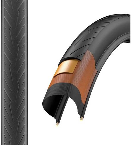 Pirelli Cinturato Velo Road Bike Tire (Long Rides), Clincher Tubeless Ready, Confident Handle Vari Terrains & Worst Conditions, X-Puncture Protect,(1) Tire, Black or Classic Tan Sidewall / Vari Sizes in Saudi Arabia