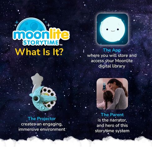 Moonlite Storytime - Eric Carle Mister Seahorse Storytime Disc - قراءة سحرية معًا - تم بيع جهاز عرض بشكل منفصل - قصة رقمية مع FX Sound - هدايا التعلم المبكر للأطفال الذين تتراوح أعمارهم in Kuwait