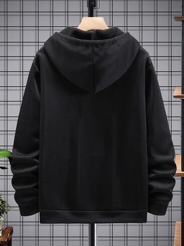 SOLY HUX Men's Floral Print Casual Graphic Hoodies Drawstring Long Sleeve Pullover Sweatshirt in Kuwait