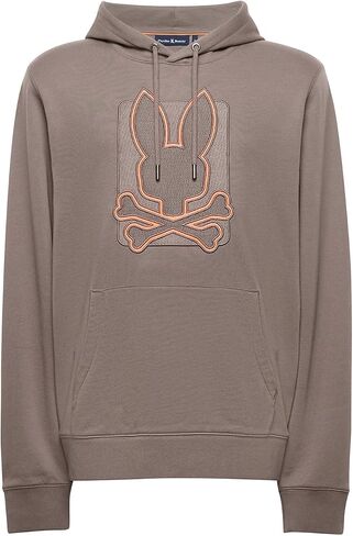 Psycho Bunny Pierce Embroidered French Terry Hoodie in Saudi Arabia