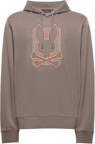 Psycho Bunny Pierce Embroidered French Terry Hoodie in Saudi Arabia