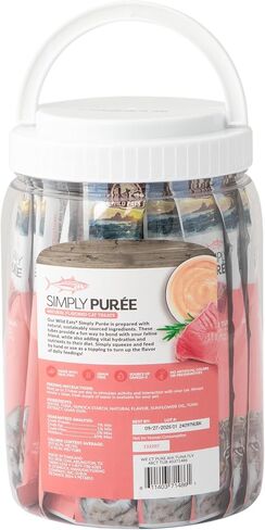 Lickable Cat Treats Exotic Fish Variety Pack 12ct Tubes - Ahi Tuna, Wild Pink Salmon, Red Snapper - Puree Bisque in Saudi Arabia
