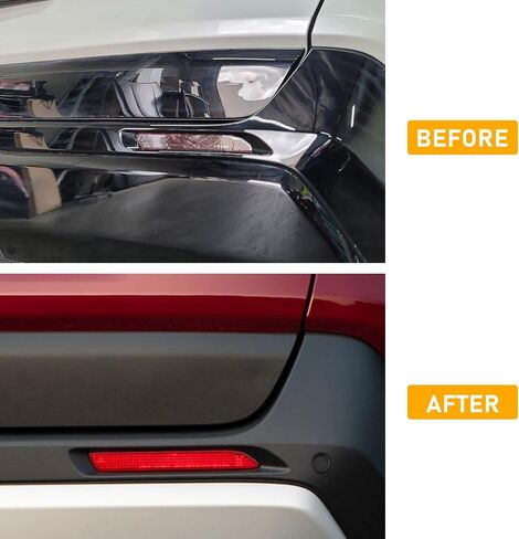 Compatible with Hyundai Sonata Rear Bumper Reflector 2015-2017,Left Driver & Right Passenger Side Rear Bumper Red Marker Trim,7th Gen Sonata Back Reflector Light W/O Bulb Replacement(1Pair) in Kuwait