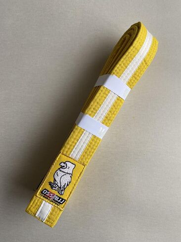 OSS Combat Sports BJJ Belt - IBJJF Approved, 100% Cotton, Durable & Lightweight Design, Perfect for Kids in Saudi Arabia