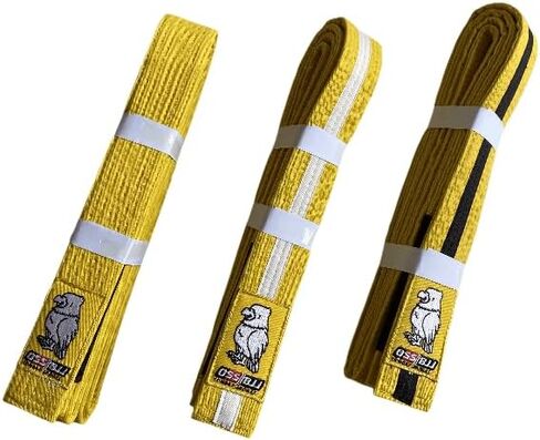 OSS Combat Sports BJJ Belt - IBJJF Approved, 100% Cotton, Durable & Lightweight Design, Perfect for Kids in Saudi Arabia