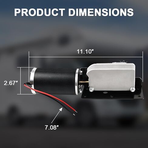 JDMON RV Slide Out Motor Gear Housing متوافق مع نظام الغرفة المقطوعة CABLERS ACCU-SLIDE ، استبدل 225008 in Kuwait