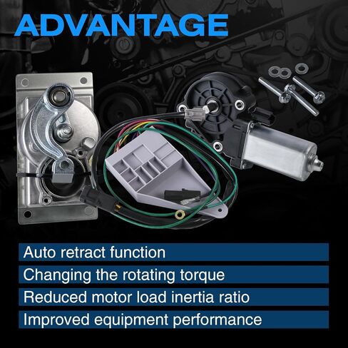 379160 676061 RV Step Motor Conversion Kit Motion Attiving A متوافق مع خطوات Lippert Kwikee الكهربائية ، مربع التروس والتحكم في الخطوة استبدال 1101425 1101428 379147 366043 214-1001 369506 909510000 in Kuwait