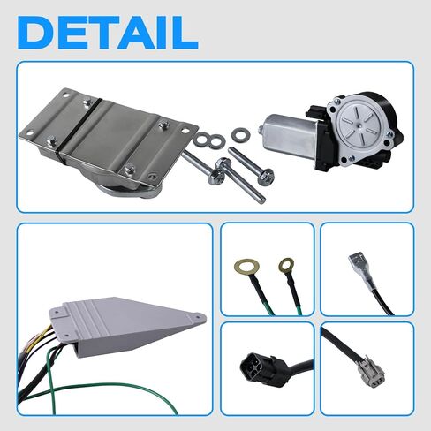 379160 676061 RV Step Motor Conversion Kit Motion Attiving A متوافق مع خطوات Lippert Kwikee الكهربائية ، مربع التروس والتحكم في الخطوة استبدال 1101425 1101428 379147 366043 214-1001 369506 909510000 in Kuwait