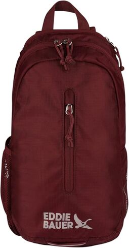 Eddie Bauer Stowaway Packable Sling Bag | Foldable | Travel | Outdoor | Lightweight | Compact | Everyday Carry | Ripstop Nylon | 10L - Coast Blue in Saudi Arabia