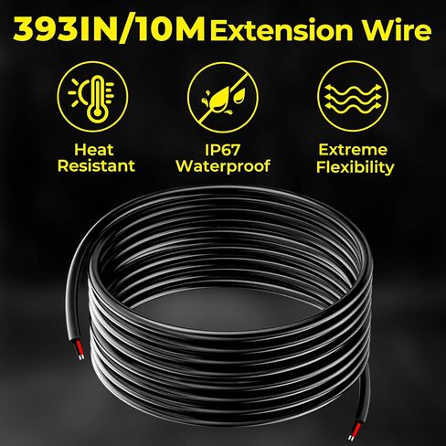 20 Pods 540 LEDs White Rock Lights with 11yd/10M Extension Wire, 6000K Super Bright Underglow Light, Waterproof IP67, 360° Full Angle Illuminate Rock Lights for Trucks Jeep UTV ATV SUV Boats in Saudi Arabia