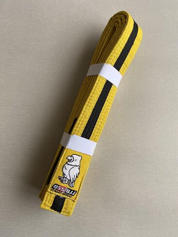 OSS Combat Sports BJJ Belt - IBJJF Approved, 100% Cotton, Durable & Lightweight Design, Perfect for Kids in Saudi Arabia