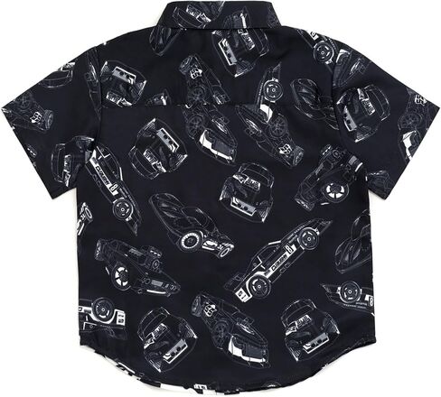 Hot Wheels Button Down Dress Shirt Toddler to Big Kid Sizes (2T - 14-16) in Kuwait