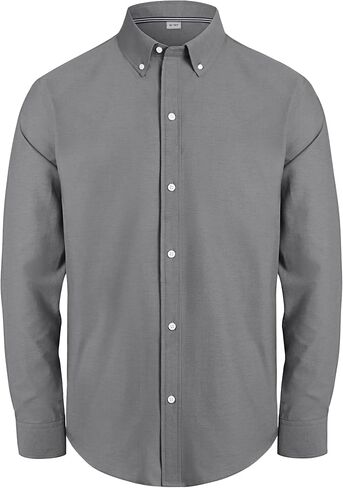 J.VER Boy's Long Sleeve Oxford Dress Shirts Solid Casual Button Down Collar Shirt Kids Formal Uniform Tops in Saudi Arabia