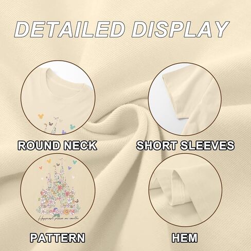 Magic Kingdom Shirts for Girls Floral Magical Castle Graphic Cute Tshirt Kids Flower Holiday Vacation Trip Tee Tops in Kuwait