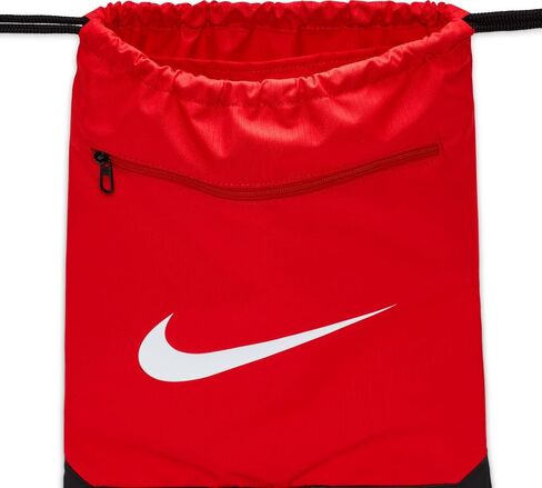 Nike Brasilia 9.5 Training Gym Sack, Iron Grey/Black/White, Medium in Saudi Arabia