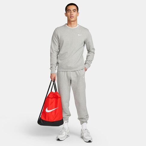 Nike Brasilia 9.5 Training Gym Sack, Iron Grey/Black/White, Medium in Saudi Arabia