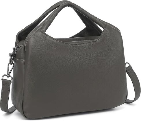 KOGTLA Genuine Leather Purses for Women, Crossbody Shoulder Bags with Top-Handle, Tote Satchel Handbags in Kuwait