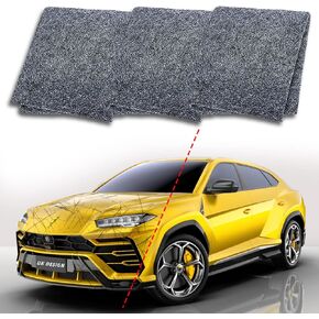Vonder Nano Sparkle Cloth 3pcs ، مزيل Scratch Cloth Demover Nano Sparkle مزيل مزيل خدش للسيارات Nano للسيارات ، وإزالة الخدش التلقائي ، وإصلاح طلاء السيارة بسهولة ، وبقع مائية