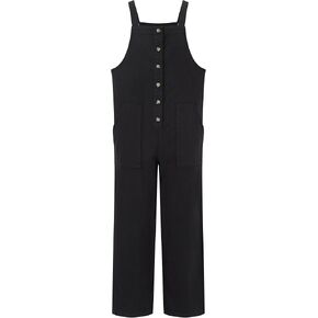 Billabong Girls Sunshine Love Relaxed Fit Jumpsuit Overalls