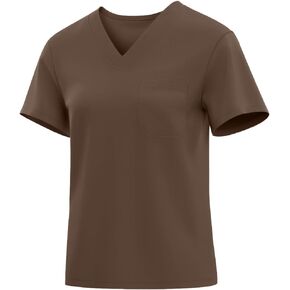 قمم فرك V -tele للسيدات - أعلى موحد للتمريض مع جيوب ، مقاومة التجاعيد والتنفس in Kuwait