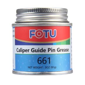 FOTU 661 Brake Guide Pin Grease - Brake Buster Wheel Cleaner for Car Silicone Paste Automotive - 3oz Brush Top Can