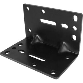 Winch تصاعد لوحة قوسين Universal Towing Winch Mounts Plate Hight Dick Winch Plate Plate for 600 رطل إلى 3500 رطل مقطورة Winch Mount