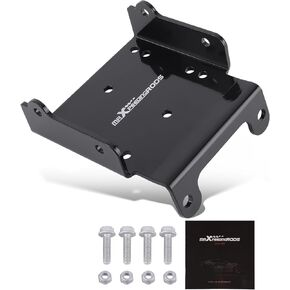 maXpeedingrods Winch Mount Kit for Suzuki King Quad 450/700 / 750 All 2008-, Winch Mount Bracket for 500 AXI 2009 & 2011-2024