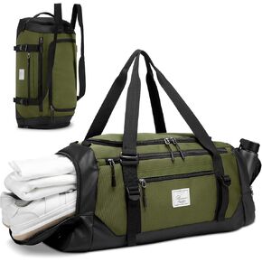 Gym Bag, Gym Bags for Men, Duffle Bag, Gym Bag Men, Duffel Bag, 40L Travel Bag With Shoe Locker, Travel Duffel Bags
