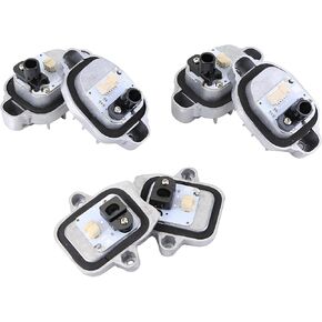 6pcs وحدة المصابيح الأمامية الصفراء DRL LED لـ BM & W F30 F31 LCI 320i 328i 328d 330e 340i 330i المصباح الأمامي النهاري النهاري 2.0L 3.0L الأصفر DRL MODULE 63117419610 ، 63117419615 ، 7419610 ، 7419615
