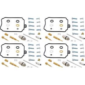 All Balls Racing Carburetor Rebuild Kit 26-1641 Compatible With/Replacement For Yamaha XVZ13 Royal Star 1996-1999