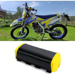 Handlebar Pads Sur Ron Light Bee X/S Surron Ultra Bee Segway X160 X260 Talaria Sting R/MX3/MX4/Rro SS, Race Line 2.0 Resilient Professional Square Crossbar Handlebar Chest Protector (Black)