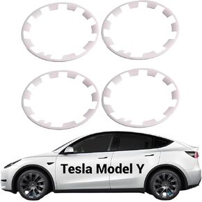 4pcs 20 بوصة طراز Y حلقات تقليم الإطارات ، حماة حافة العجلات ، حافة hubcaps تغطي مضادات الخدش حافة حافة الحافة ، 20 "نموذج y الإكسسوارات الخارجية