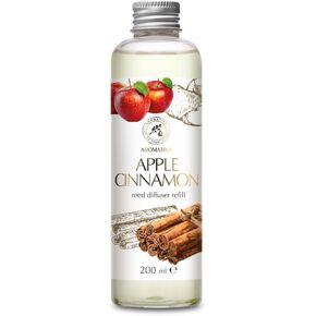 Reed Diffuser Rechill -Cinnamon 6.8fl Oz - عطر غرفة مع القرفة العطرية للزيت - العطر المنزلي - معطر الهواء - العطرية - سبا - المنزل - المكتب - نادي - مطعم - بوتيك بوتيك