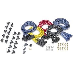 Moroso 73216 Spiral Core Wire Set, Univ Yellow Strgt