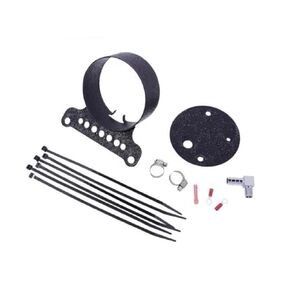 1995-2005 Wrinkle Black Harley Sportster Single Gauge Mount Bracket HD 67293-95 XL 1200 883 speedometer tachometer XL1200 XL883 V Twin 39-0686 FX Dyna Super Wide Glide Low Rider Custom Roadster Deluxe