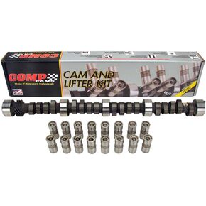 COMP Cams CL12-225-4 Magnum 260/260 Solid Flat Cam and Lifter Kit for Chevrolet Small Block