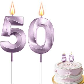 شموع عيد ميلاد أسود الأربعين ، رقم 40 شموع ، شمعة عيد ميلاد سعيد للكعكة ، عدد ثلاثي الأبعاد مصممة من الأغطية العليا للزخارف للنساء 40 عامًا للنساء الذكرى حفلات حفلات زفاف
