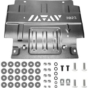 Engine Splash Guard Shield Compatible with F-150 2018-2022 2.7L 3.3L 3.5L 5.0L FL3Z-5D032-D Lower Front Splash Shield FL3Z-5D032-E FL3Z-5D032-A