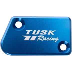 Tusk Anodized Brake Reservoir Cap Blue متوافق مع Yamaha YZ450F 2008-2025/YZ250F 2007-2025/YZ250 2008-2025