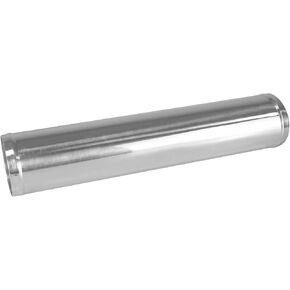 Ucreative Straight Aluminum Alloy Tube Intercooler Pipe Air Intake Tube Silver Tone for Car OD: 2.5 Inch (63mm)