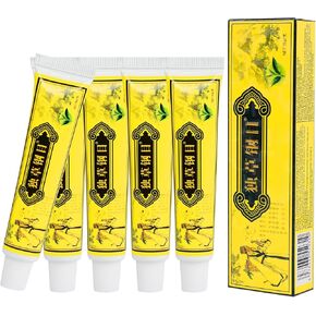5pcs الصينية الأكزيما الصينية الصدفية كريمات التهاب الجلد والأكزيما Pruritus الصدفية مرهم