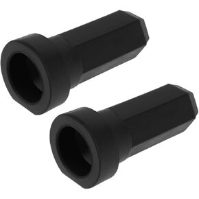 ECSING 2PCS برغي الضوء الخلفي M6 CAR TAIL TAIL STIPENING NUT 8P0945300 متوافق مع TT (2007-2014) A3 (2005-2013) A6 (2005-2011) Black