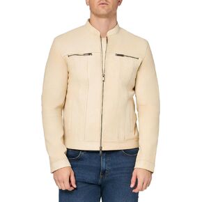 John Varvatos Men's Brando Leather Jacket