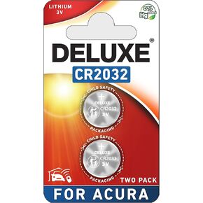 بطاريات استبدال مفتاح FOB لـ Acura (RDX MDX TLX ILX TL Integra RLX ZDX ADX RL NSX) SMART FOB (حزمة 2) (دليل التحقق من التركيب)