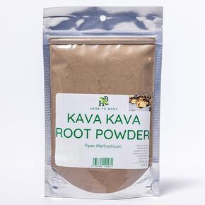 مسحوق الجذر الكافا الكافا - مسحوق Vanuatu Kava - 4oz | أصيل | نكهة ريتش آند ترابية لتجربة هادئة