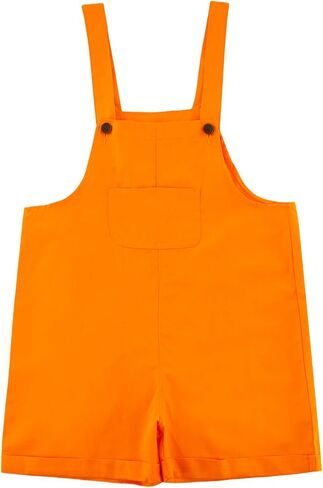 Toddler Girls or Boys Cotton Overall Shorts Kids Cute Shortalls in Saudi Arabia