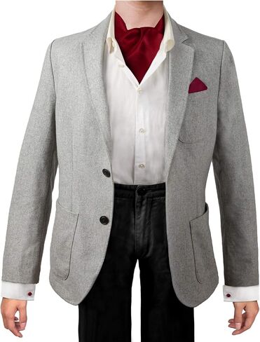 Dan Smith Solid Feel Silk Cravat Tie For Wedding Famliy Shirt Cravat Scarves Pocket-Square Cuff Set in Saudi Arabia