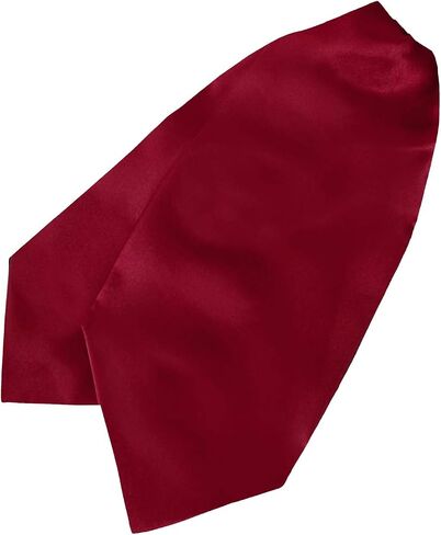 Dan Smith Solid Feel Silk Cravat Tie For Wedding Famliy Shirt Cravat Scarves Pocket-Square Cuff Set in Saudi Arabia