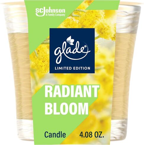Glade Candles, Cool Coconut Limited Edition, Fragrance Infused with Essential Oils, 8.16 oz Total, 2 Pack in Saudi Arabia