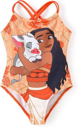 ديزني ميكي وأصدقاء الفتيات الفتيات السباحة UPF 50+ قطعة واحدة للاستحمام بدلات الرياضة شاطئ الصيف in Kuwait